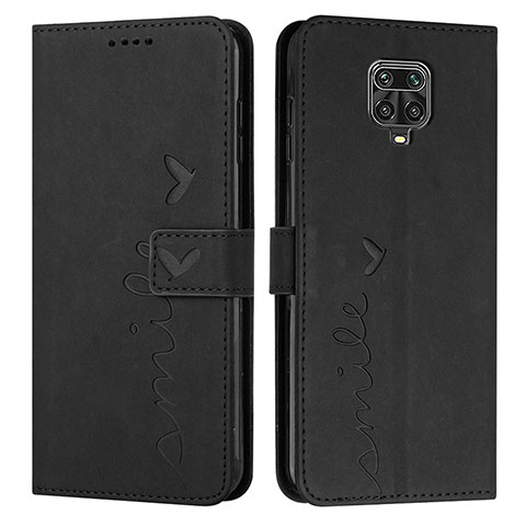 Coque Portefeuille Livre Cuir Etui Clapet Y03X pour Xiaomi Poco M2 Pro Noir