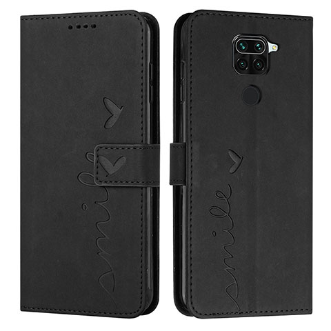 Coque Portefeuille Livre Cuir Etui Clapet Y03X pour Xiaomi Redmi 10X 4G Noir