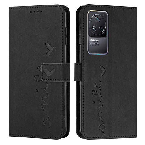 Coque Portefeuille Livre Cuir Etui Clapet Y03X pour Xiaomi Redmi K50 5G Noir