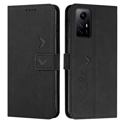 Coque Portefeuille Livre Cuir Etui Clapet Y03X pour Xiaomi Redmi Note 12S Noir