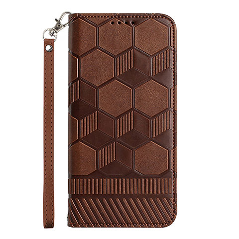 Coque Portefeuille Livre Cuir Etui Clapet Y04B pour Samsung Galaxy A53 5G Marron