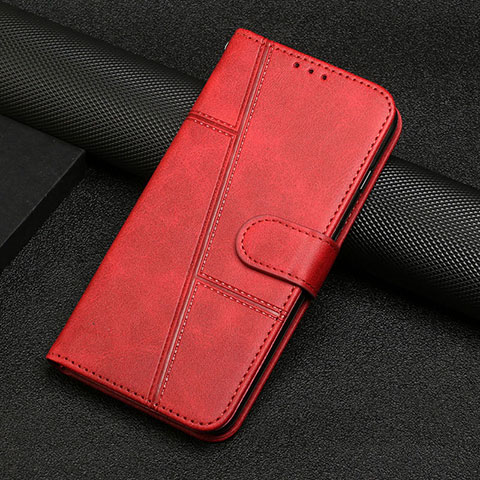 Coque Portefeuille Livre Cuir Etui Clapet Y04X pour Google Pixel 6 Pro 5G Rouge