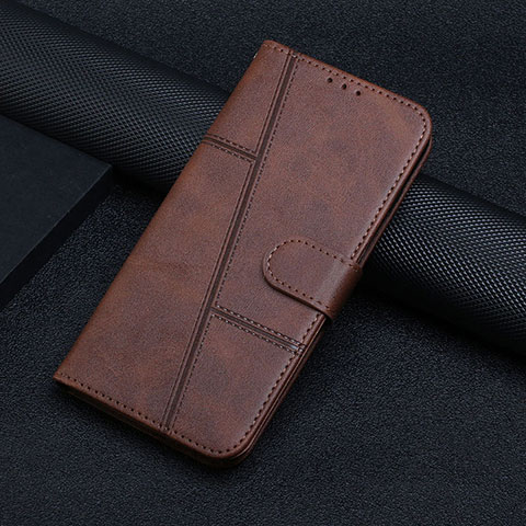 Coque Portefeuille Livre Cuir Etui Clapet Y04X pour Google Pixel 7 5G Marron