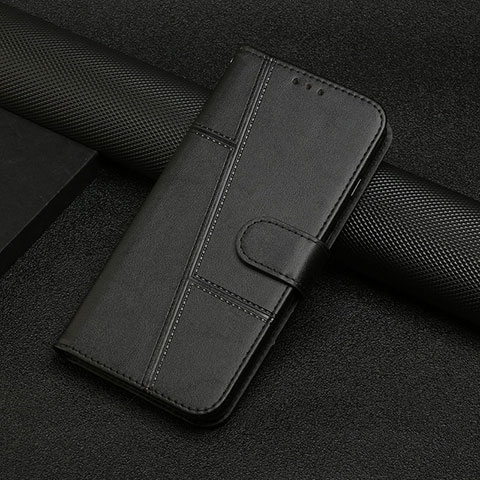 Coque Portefeuille Livre Cuir Etui Clapet Y04X pour Motorola Moto G72 Noir