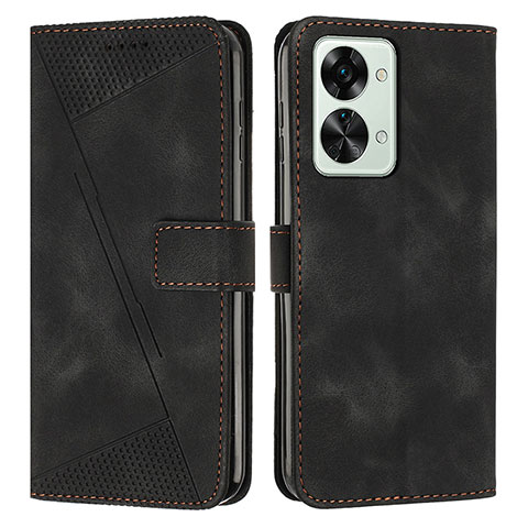 Coque Portefeuille Livre Cuir Etui Clapet Y04X pour OnePlus Nord 2T 5G Noir