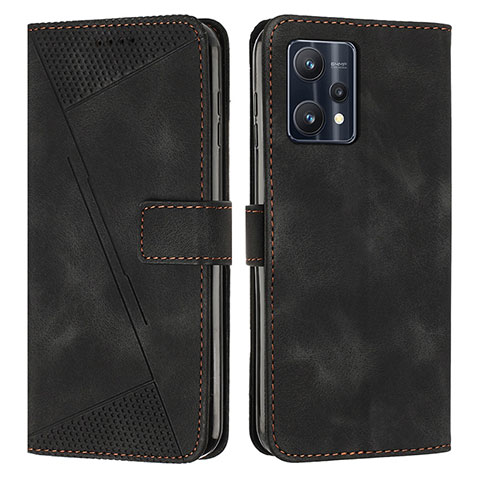 Coque Portefeuille Livre Cuir Etui Clapet Y04X pour Realme 9 Pro 5G Noir