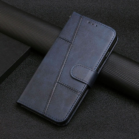 Coque Portefeuille Livre Cuir Etui Clapet Y04X pour Xiaomi Redmi Note 12 Turbo 5G Bleu