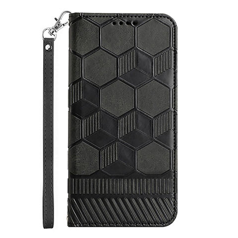 Coque Portefeuille Livre Cuir Etui Clapet Y05B pour Samsung Galaxy A03s Noir