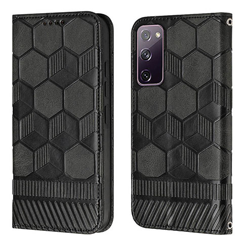 Coque Portefeuille Livre Cuir Etui Clapet Y05B pour Samsung Galaxy S20 FE 5G Noir