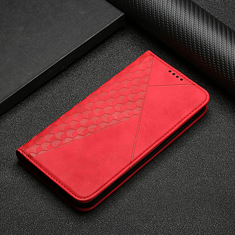 Coque Portefeuille Livre Cuir Etui Clapet Y05X pour Google Pixel 7 5G Rouge