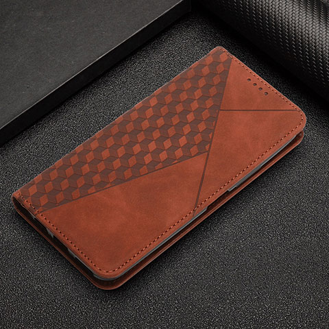 Coque Portefeuille Livre Cuir Etui Clapet Y05X pour Google Pixel 7 Pro 5G Marron