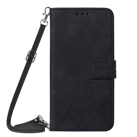Coque Portefeuille Livre Cuir Etui Clapet Y06B pour Samsung Galaxy A02s Noir