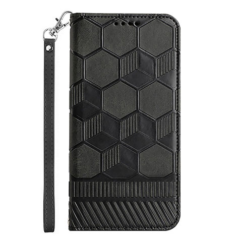 Coque Portefeuille Livre Cuir Etui Clapet Y06B pour Samsung Galaxy A12 5G Noir