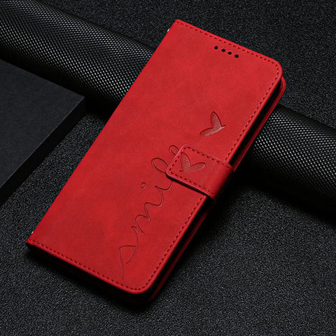 Coque Portefeuille Livre Cuir Etui Clapet Y06X pour Google Pixel 7 Pro 5G Rouge