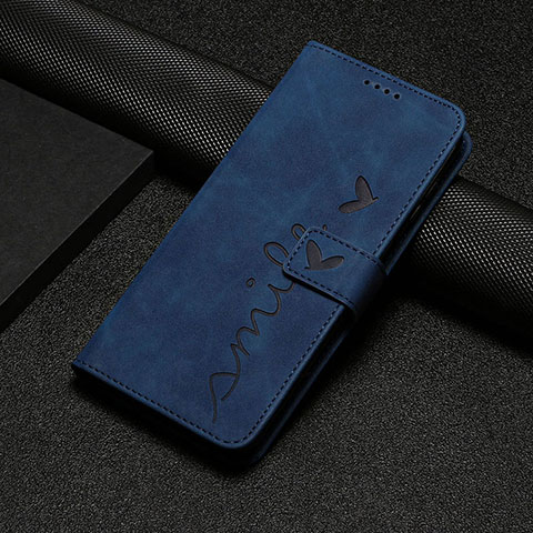 Coque Portefeuille Livre Cuir Etui Clapet Y06X pour Xiaomi Poco F5 5G Bleu