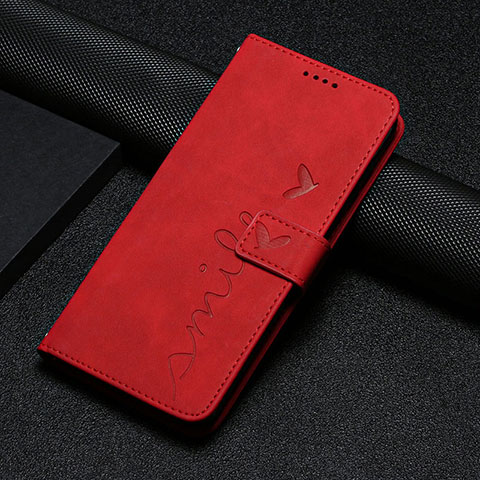 Coque Portefeuille Livre Cuir Etui Clapet Y06X pour Xiaomi Poco F5 5G Rouge