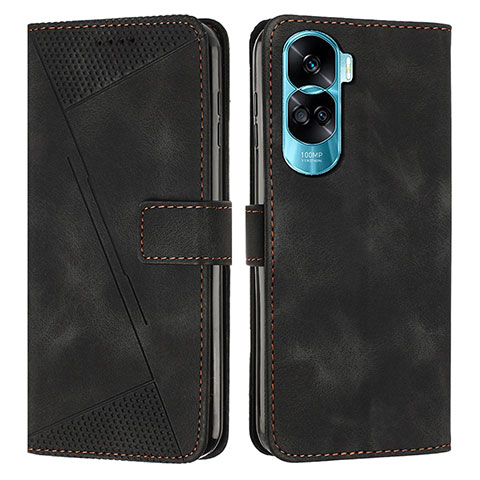 Coque Portefeuille Livre Cuir Etui Clapet Y07X pour Huawei Honor 90 Lite 5G Noir