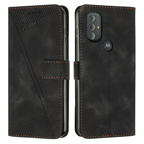 Coque Portefeuille Livre Cuir Etui Clapet Y07X pour Motorola Moto G Power (2022) Noir