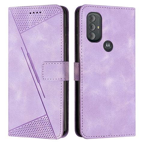 Coque Portefeuille Livre Cuir Etui Clapet Y07X pour Motorola Moto G Power (2022) Violet