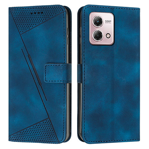 Coque Portefeuille Livre Cuir Etui Clapet Y07X pour Motorola Moto G Stylus (2023) 4G Bleu