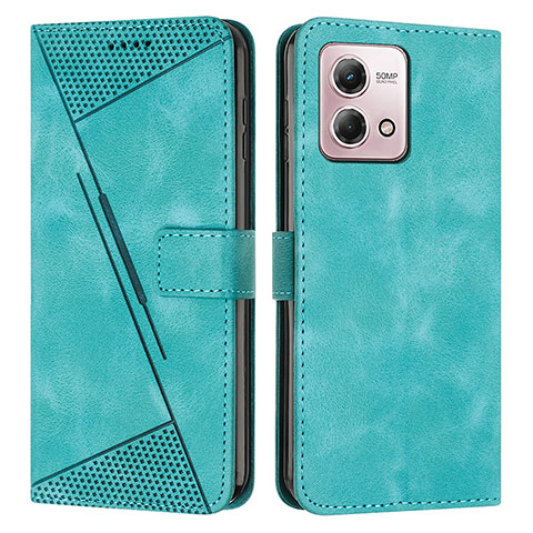 Coque Portefeuille Livre Cuir Etui Clapet Y07X pour Motorola Moto G Stylus (2023) 4G Vert