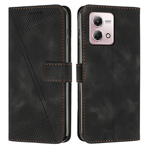 Coque Portefeuille Livre Cuir Etui Clapet Y07X pour Motorola Moto G Stylus (2023) 5G Noir