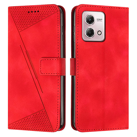 Coque Portefeuille Livre Cuir Etui Clapet Y07X pour Motorola Moto G Stylus (2023) 5G Rouge