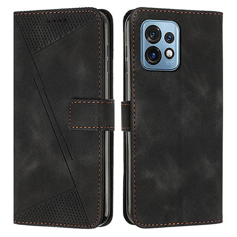 Coque Portefeuille Livre Cuir Etui Clapet Y07X pour Motorola Moto X40 5G Noir