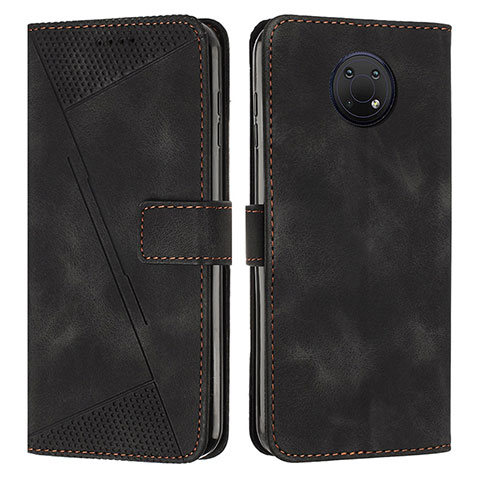 Coque Portefeuille Livre Cuir Etui Clapet Y07X pour Nokia G10 Noir