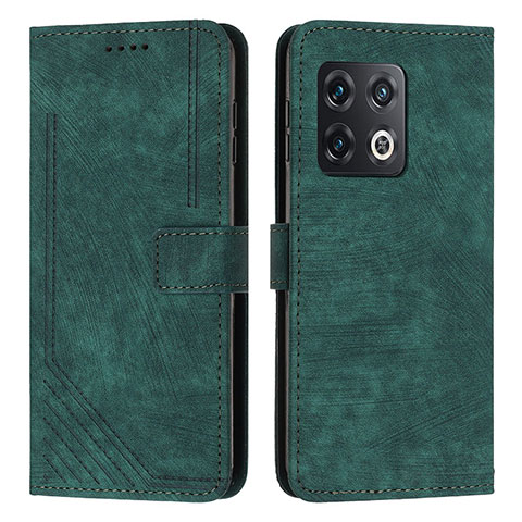 Coque Portefeuille Livre Cuir Etui Clapet Y07X pour OnePlus 10 Pro 5G Vert