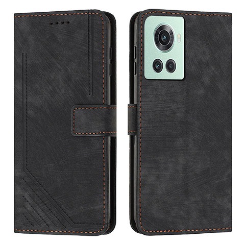 Coque Portefeuille Livre Cuir Etui Clapet Y07X pour OnePlus 10R 5G Noir