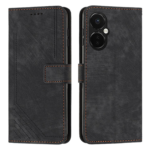 Coque Portefeuille Livre Cuir Etui Clapet Y07X pour OnePlus Nord CE 3 Lite 5G Noir