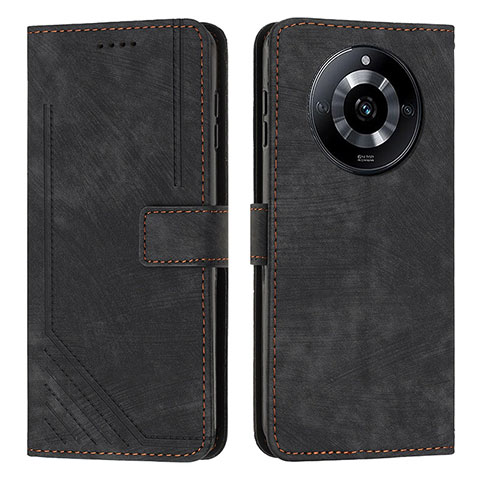 Coque Portefeuille Livre Cuir Etui Clapet Y07X pour Realme 11 Pro 5G Noir