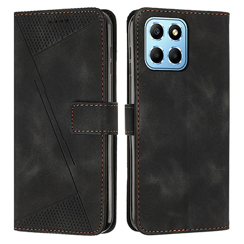 Coque Portefeuille Livre Cuir Etui Clapet Y08X pour Huawei Honor 70 Lite 5G Noir