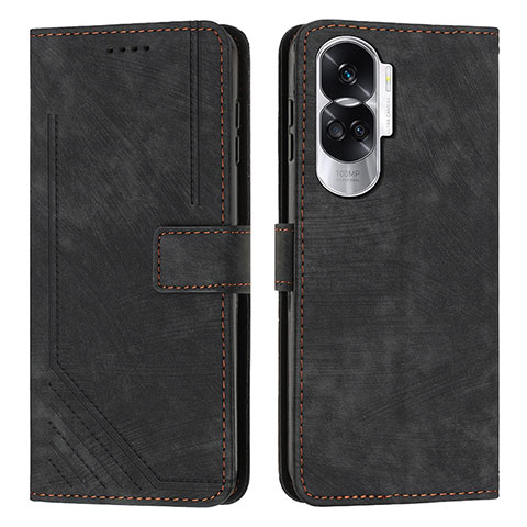 Coque Portefeuille Livre Cuir Etui Clapet Y08X pour Huawei Honor 90 Lite 5G Noir