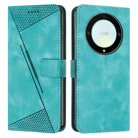 Coque Portefeuille Livre Cuir Etui Clapet Y08X pour Huawei Honor Magic5 Lite 5G Vert