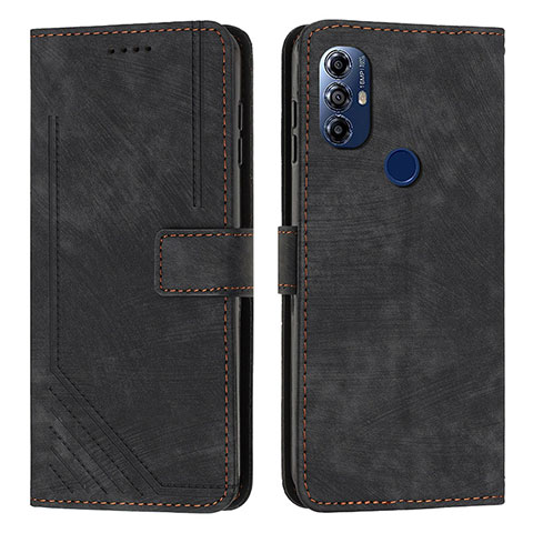 Coque Portefeuille Livre Cuir Etui Clapet Y08X pour Motorola Moto G Power (2022) Noir