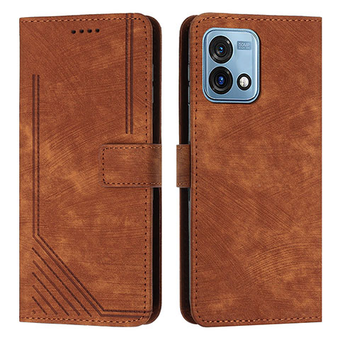 Coque Portefeuille Livre Cuir Etui Clapet Y08X pour Motorola Moto G Stylus (2023) 4G Marron