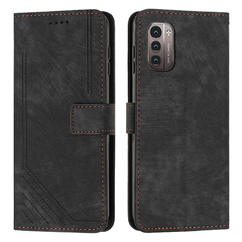 Coque Portefeuille Livre Cuir Etui Clapet Y08X pour Nokia G21 Noir