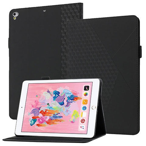 Coque Portefeuille Livre Cuir Etui Clapet YX1 pour Apple iPad Air Noir