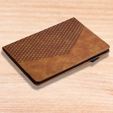 Coque Portefeuille Livre Cuir Etui Clapet YX2 pour Apple iPad Air 3 Marron