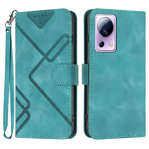 Coque Portefeuille Livre Cuir Etui Clapet YX3 pour Xiaomi Mi 12 Lite NE 5G Vert