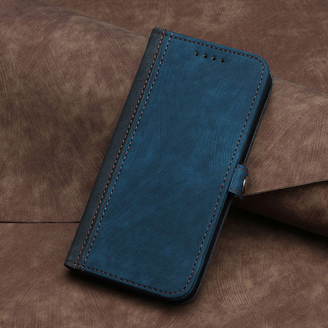 Coque Portefeuille Livre Cuir Etui Clapet YX5 pour Apple iPhone 13 Pro Max Bleu