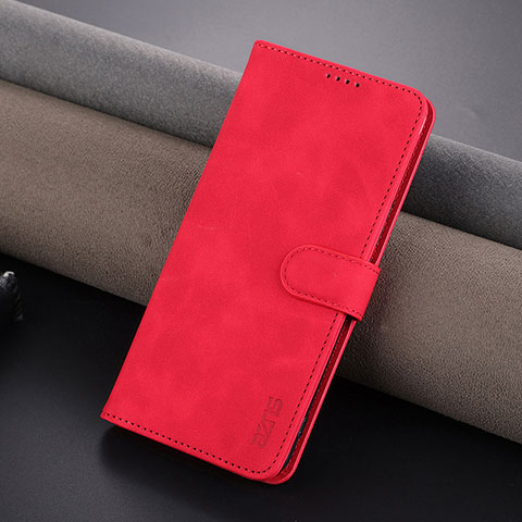 Coque Portefeuille Livre Cuir Etui Clapet YZ1 pour Huawei Honor 80 5G Rouge