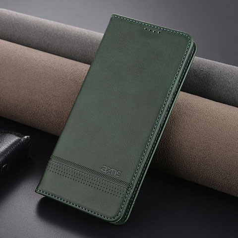 Coque Portefeuille Livre Cuir Etui Clapet YZ1 pour Xiaomi Redmi Note 13 Pro 5G Vert