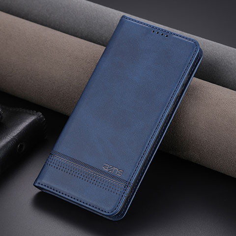 Coque Portefeuille Livre Cuir Etui Clapet YZ2 pour Huawei Honor 90 5G Bleu