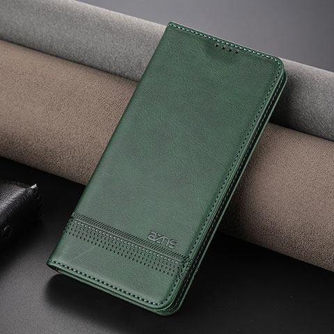 Coque Portefeuille Livre Cuir Etui Clapet YZ2 pour Huawei Nova 11 Vert