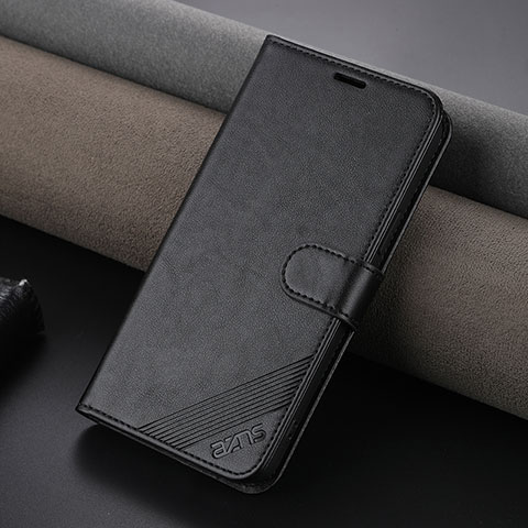 Coque Portefeuille Livre Cuir Etui Clapet YZ3 pour Apple iPhone 14 Noir