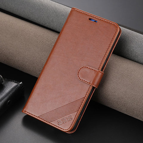 Coque Portefeuille Livre Cuir Etui Clapet YZ4 pour Huawei Honor 90 Lite 5G Marron