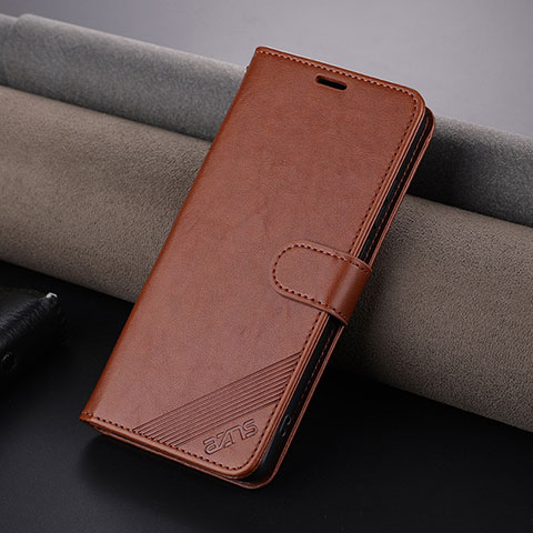 Coque Portefeuille Livre Cuir Etui Clapet YZ4 pour OnePlus Nord CE 3 5G Marron